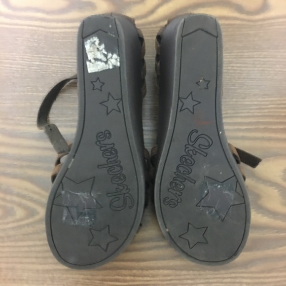 Skechers weathered Brown Sandals size 6.5 Med - Picture 4 of 5